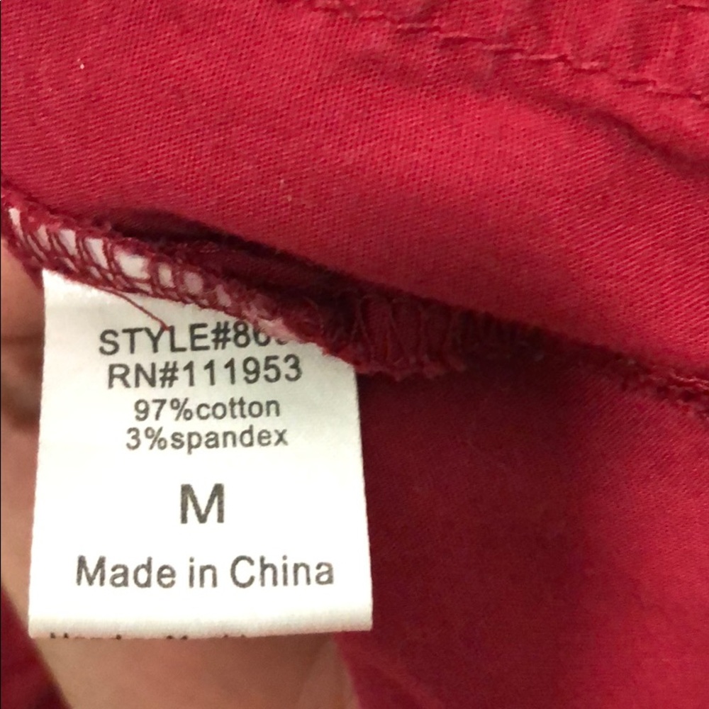 Active Basic Red Jacket - Picture 4 of 4